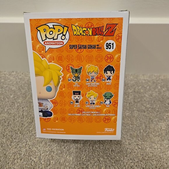 Funko Pop! Vinyl: Dragon Ball Super Saiyan Gohan with Noodles #951 - Picture 3 of 6